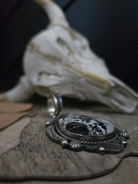 MIKE CALADITO WHITE BUFFALO PENDANT