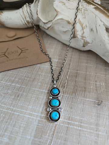 ROGER LEWIS TURQUOISE PENDANT NECKLACE