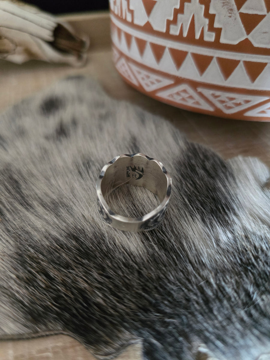 BENNIE RAMONE STERLING SILVER DROP RING – Kittie K Ranch and Co
