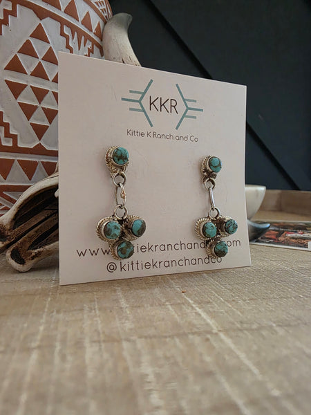 TAMMY JOHNSON ZUNI DANGLE EARRINGS
