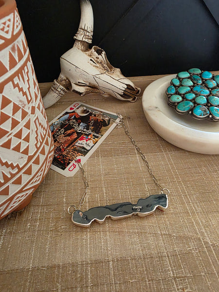 RITA DAWES SPINY OYSTER BAR NECKLACE