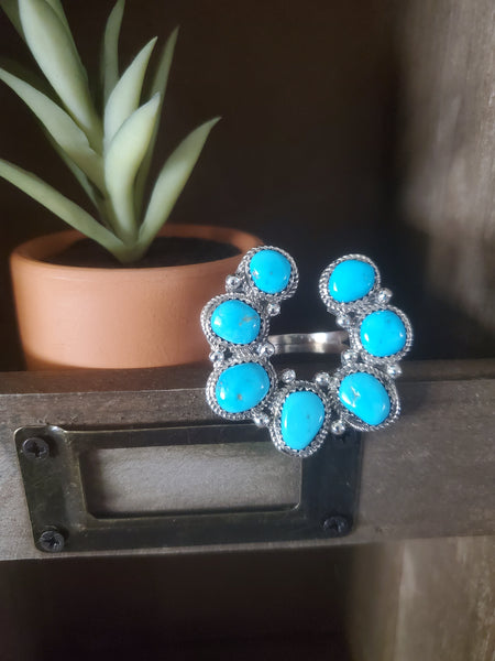 RITA DAWES TURQUOISE NAJA RING