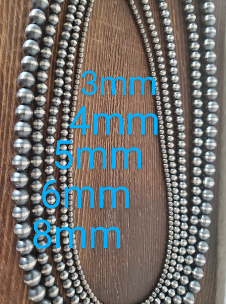 4 MM NAVAJO PEARLS