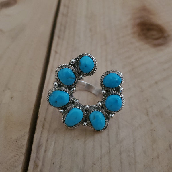 RITA DAWES TURQUOISE NAJA RING