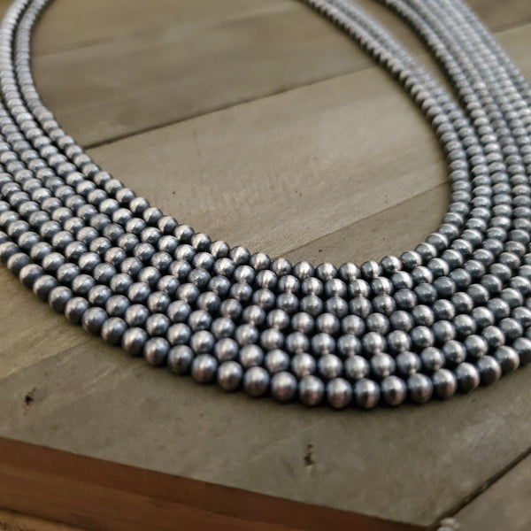 4 MM NAVAJO PEARLS