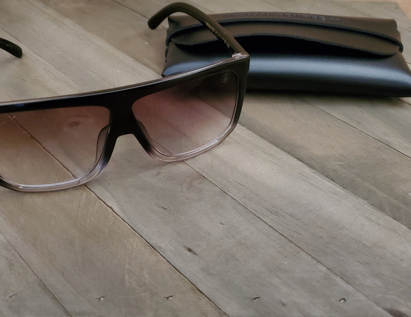 Ignite Black and Clear American Bonfire Co Sunglasses