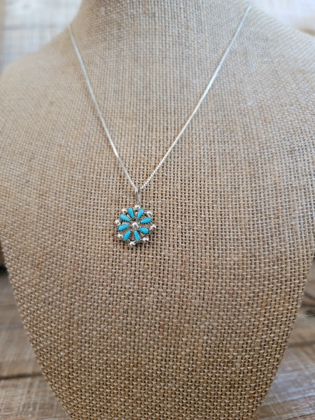 THE PETITE ZUNI CLUSTER NECKLACE