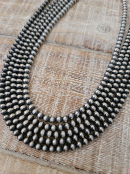 4 MM NAVAJO PEARLS