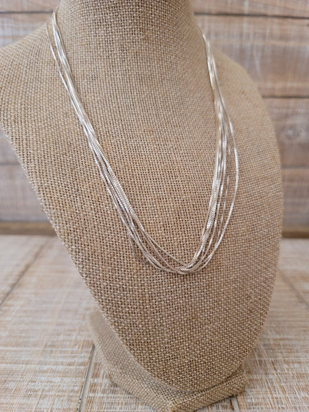 STERLING SILVER BOX CHAIN