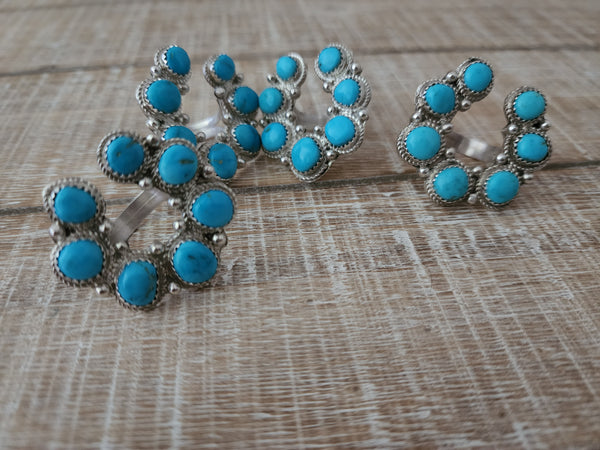 RITA DAWES TURQUOISE NAJA RING
