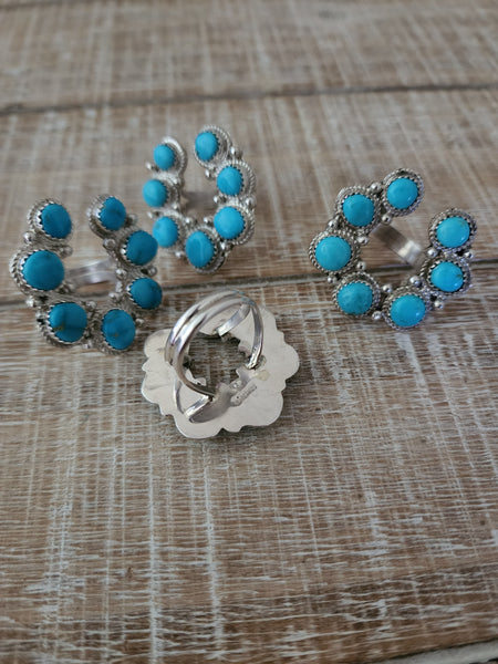 RITA DAWES TURQUOISE NAJA RING