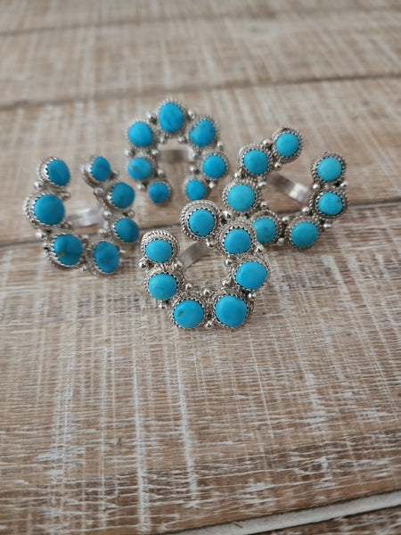 RITA DAWES TURQUOISE NAJA RING