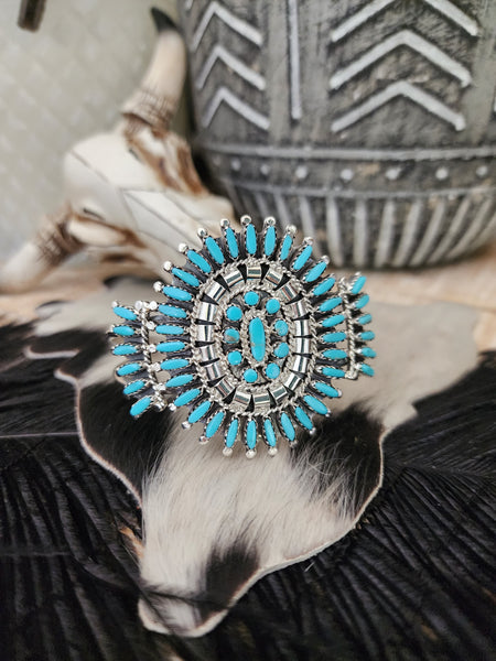 ROSEMARY TOM NEEDLEPOINT CLUSTER CUFF