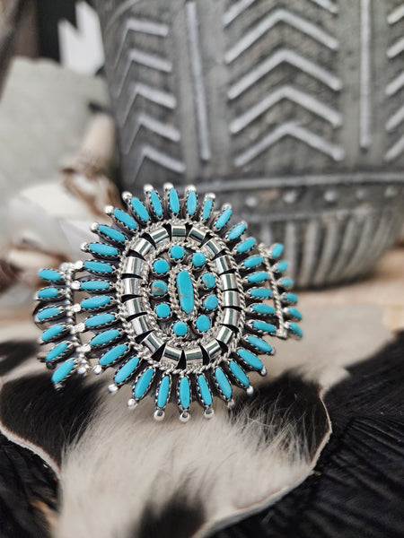 ROSEMARY TOM NEEDLEPOINT CLUSTER CUFF