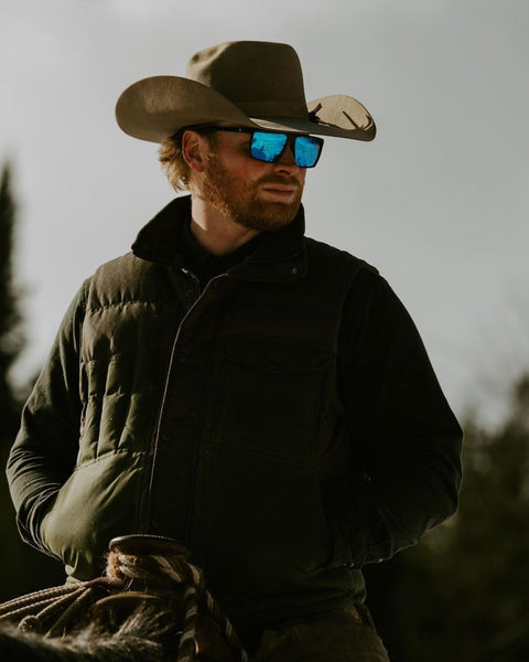 AMERICAN BONFIRE CO SUNGLASSES BLUE RHINO