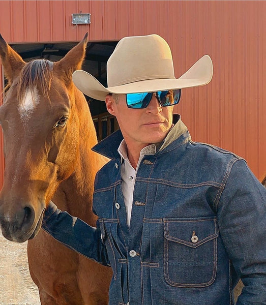 AMERICAN BONFIRE CO SUNGLASSES BLUE RHINO