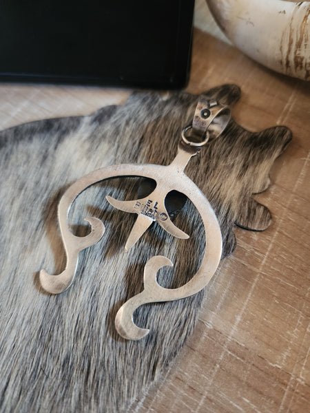 EVA AND LINDBERG BILLAH TURQUOISE NAJA PENDANT
