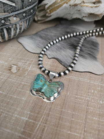 TURQUOISE BUTTERFLY PENDANT