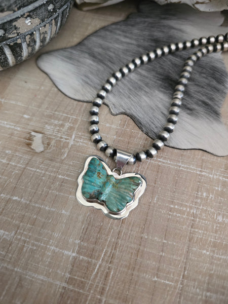 TURQUOISE BUTTERFLY PENDANT