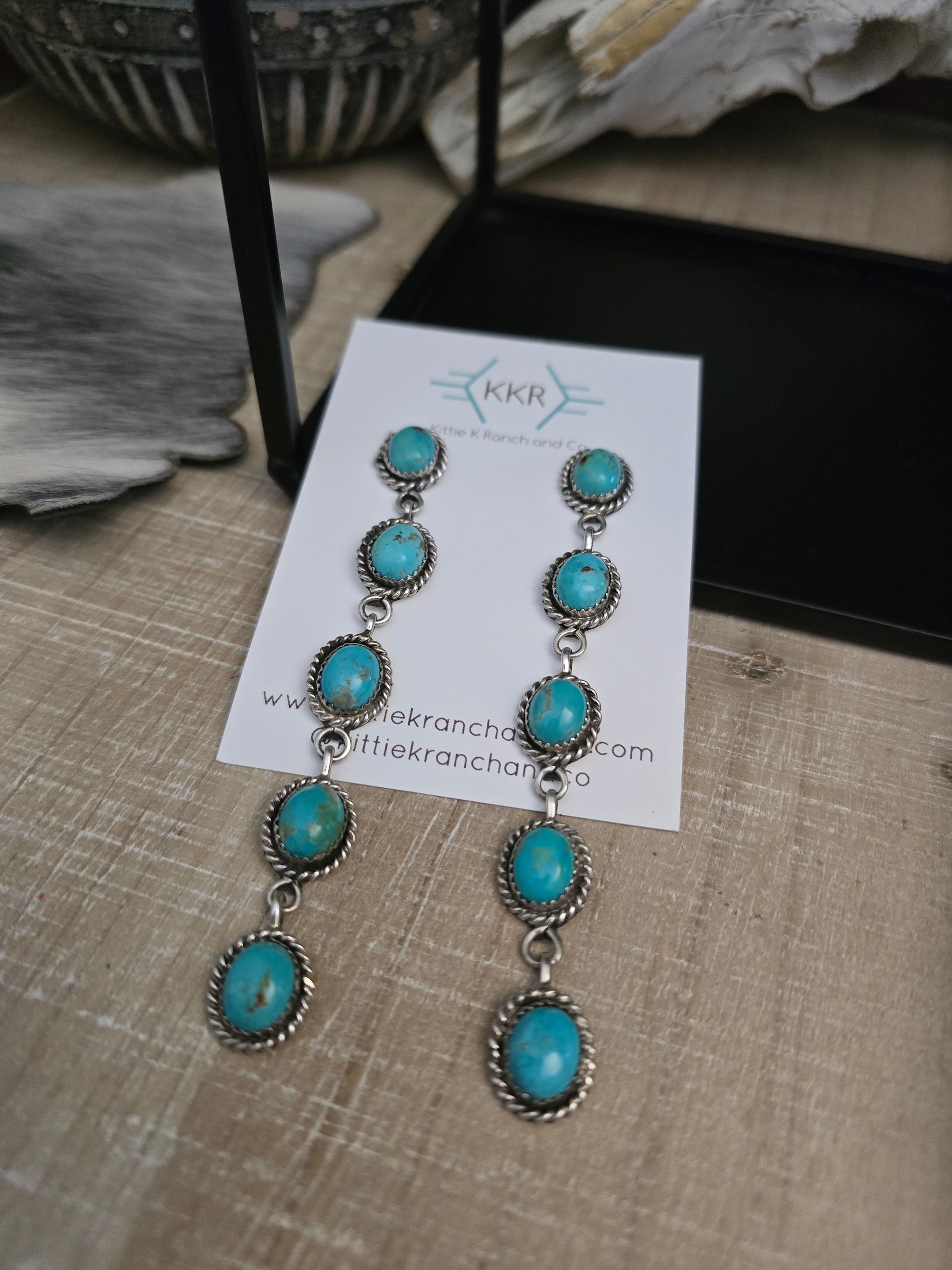 Hanging Turquoise Earrings outlet .624