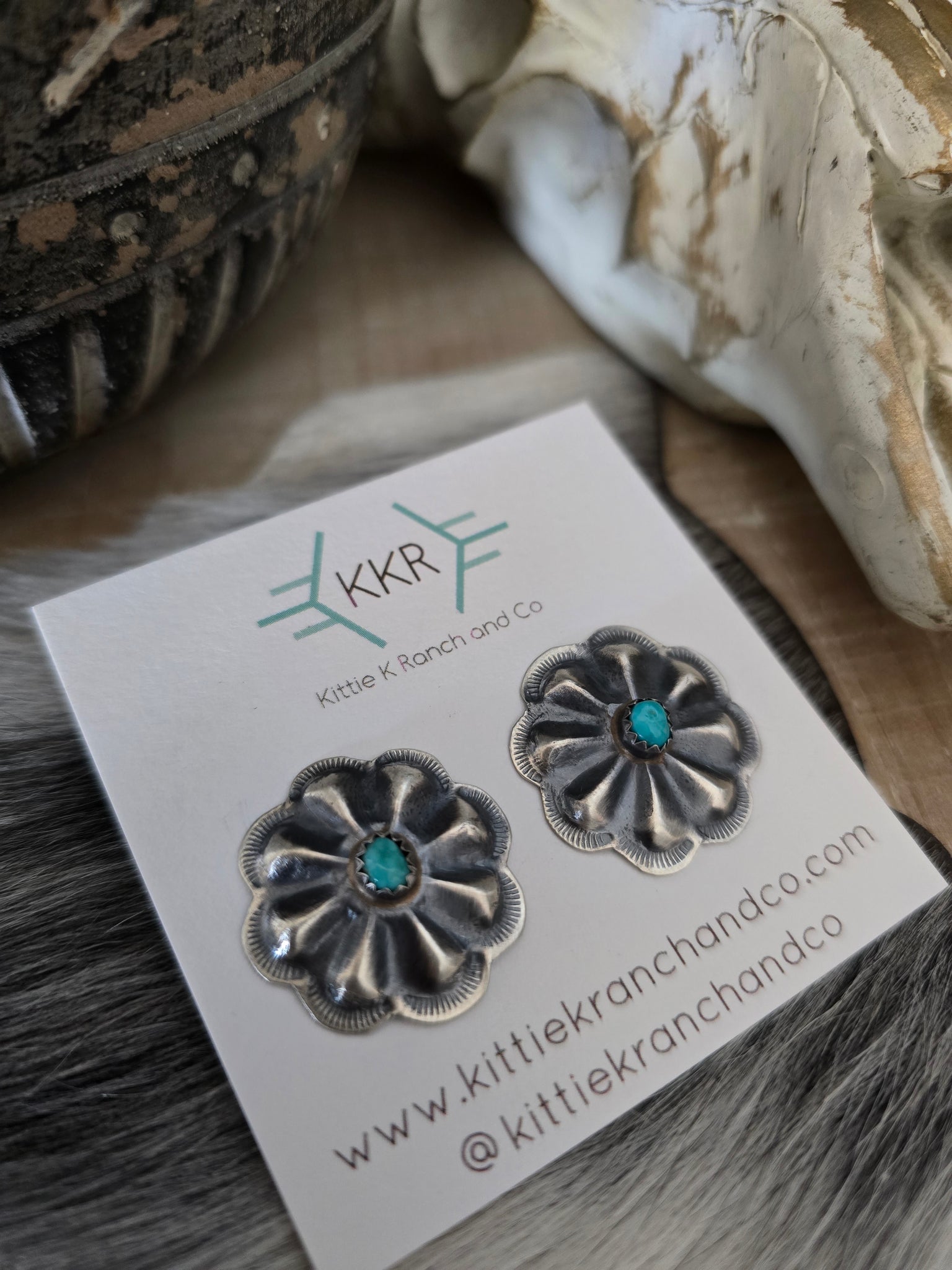 JOAN BEGAY CONCHO STUDS