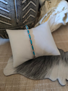 MURRY HANNAWEEKA ZUNI TURQUOISE BRACELET