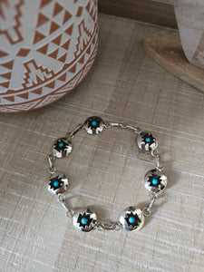 DAVID MORGAN TURQUOISE SHADOW BOX BRACELET