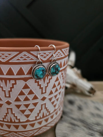 THE RITA DAWES TURQUOISE DANGLE