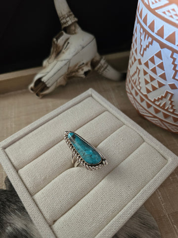 EDWARD JOHNSON TURQUOISE RING