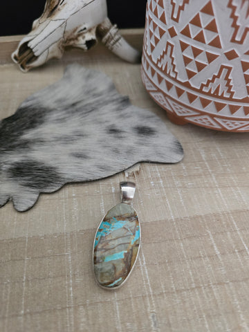 LENORA S ROYSTON TURQUOISE PENDANT