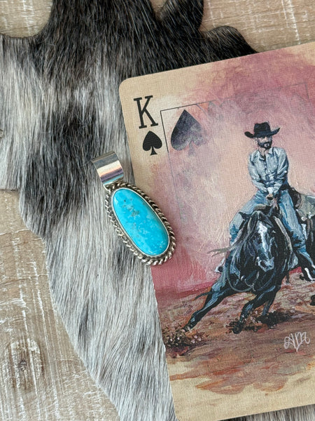 JADERRA FRANK TURQUOISE PENDANT