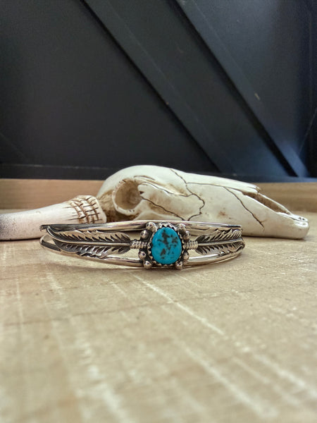 KRISTEN ELLA COWBOY TURQUOISE CUFF