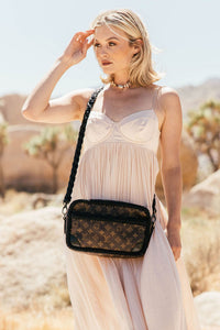 RIVIERA FRINGELESS VINTAGE BOHO BAGS