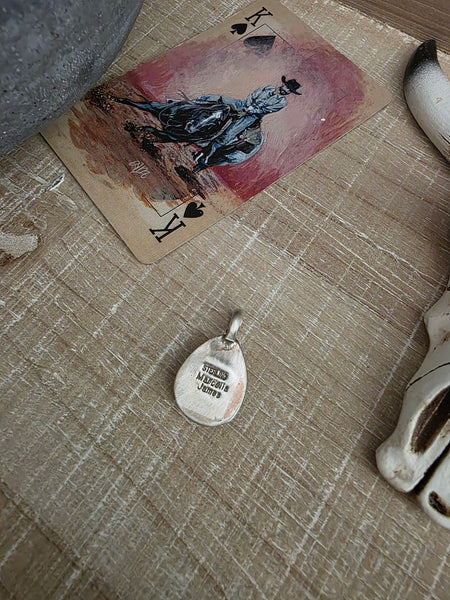 MARCELLA JAMES TURQUOISE PENDANT