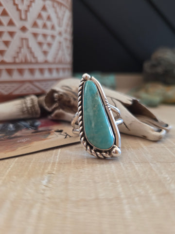 EDWARD JOHNSON TURQUOISE RING