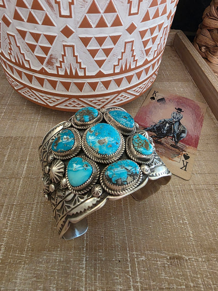 TILLY JON KINGMAN TURQUOISE CUFF