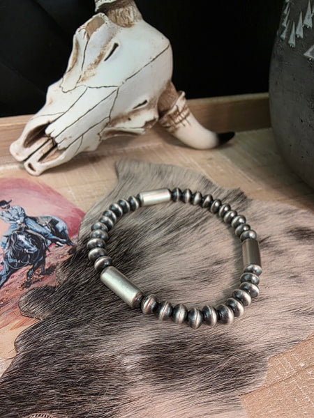 TONISHA HALEY HANDMADE NAVAJO PEARL BRACELET