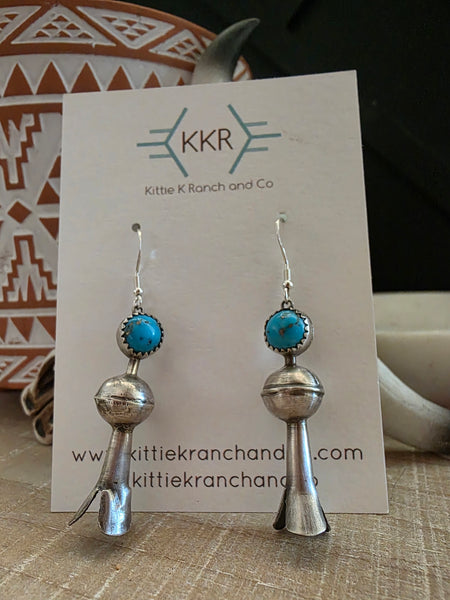 EMILY TSOSIE BLOSSOM DANGLE EARRINGS