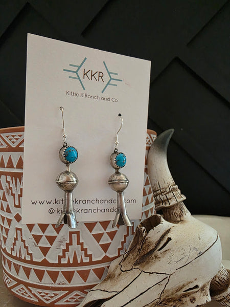 EMILY TSOSIE BLOSSOM DANGLE EARRINGS