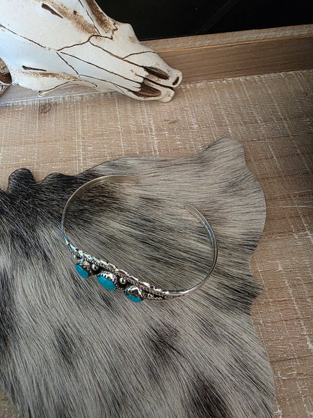 RONALD LEE TRINITY TURQUOISE CUFF