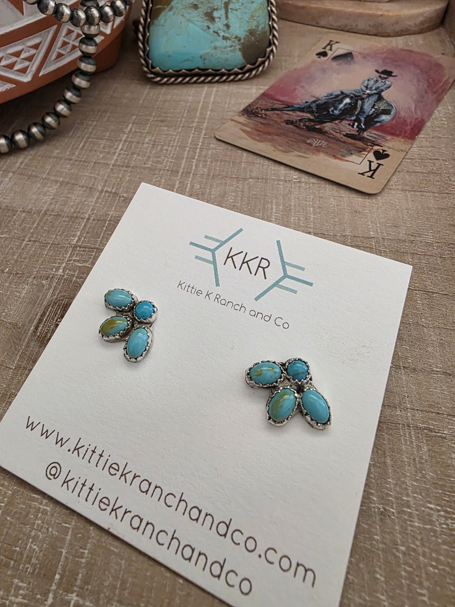 SYLVIA CHEE MINI CLUSTER STUD EARRINGS