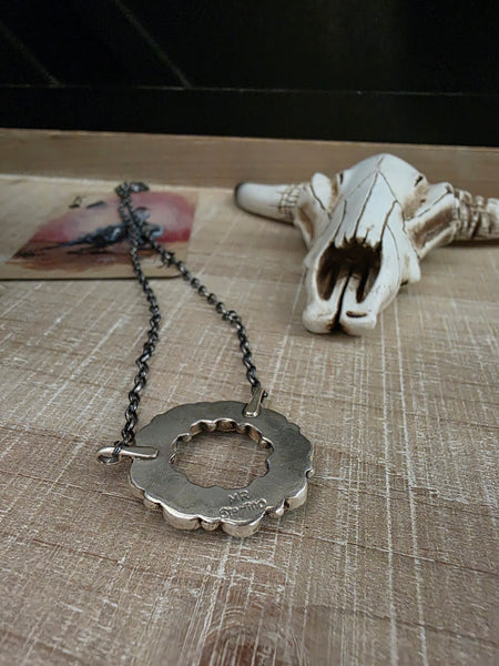 MAXINE RAMIREZ TURQUOISE INFINITY NECKLACE