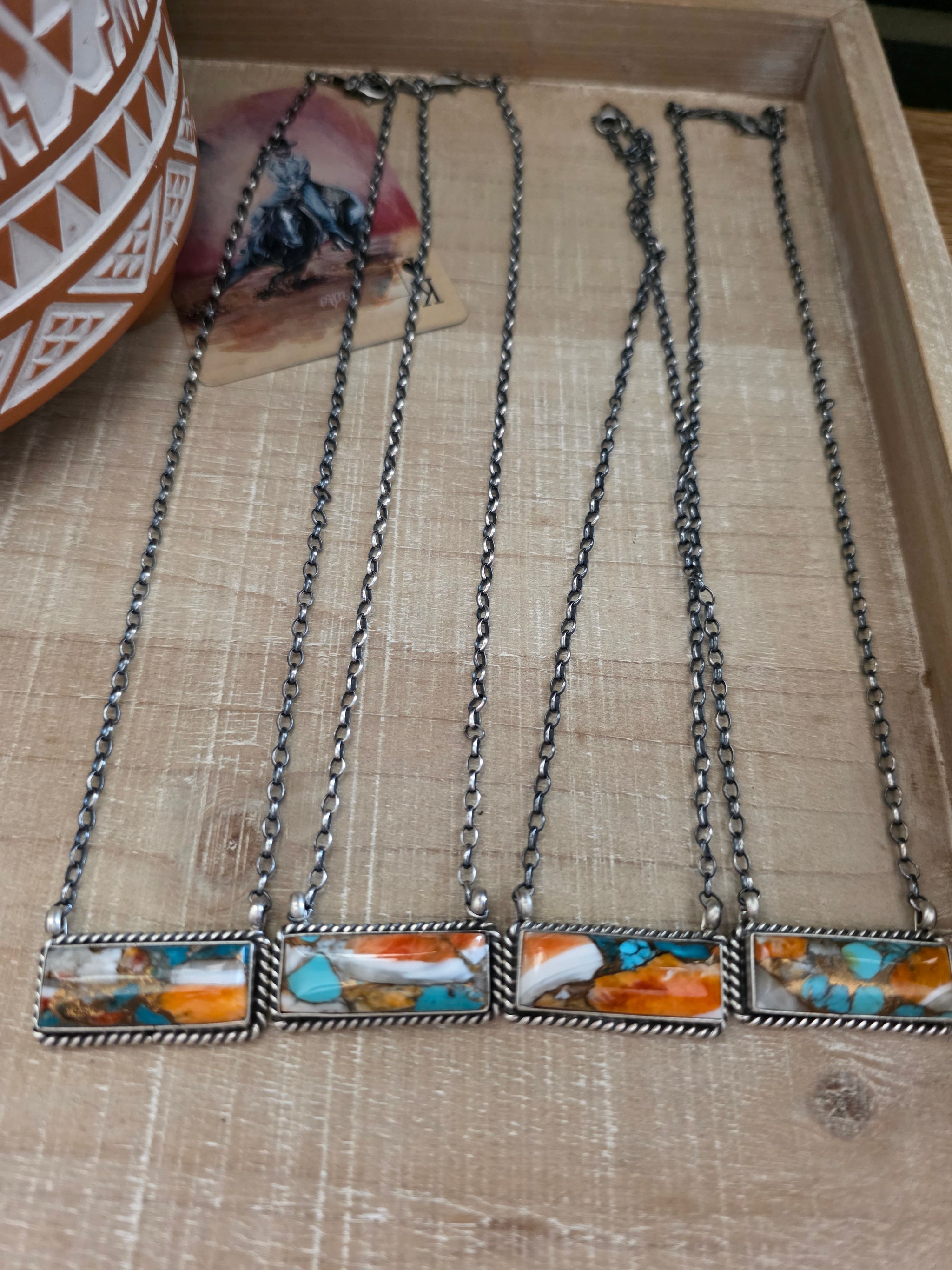 Native American Jewelry | Navajo Pearls | Squash Blossom Necklace