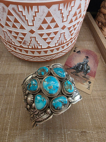 TILLY JON KINGMAN TURQUOISE CUFF