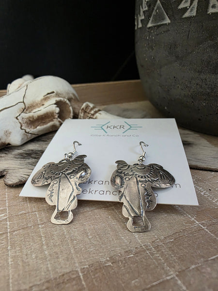 THE TIM YAZZIE SADDLE EARRINGS