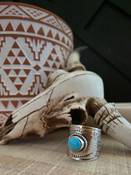 KREE BLANCHARD WIDE BAND RING