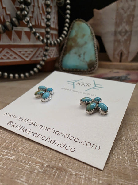 SYLVIA CHEE MINI CLUSTER STUD EARRINGS