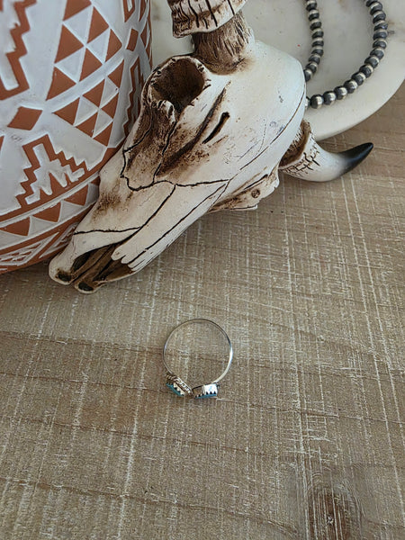 IVY LAMY ZUNI TURQUOISE RING