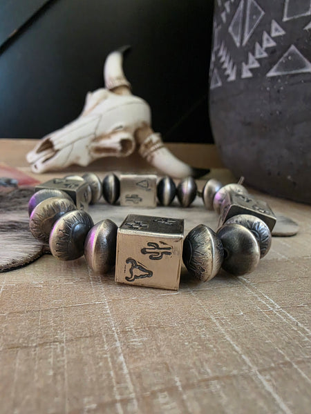 SOPHIA BECENTI HANDMADE NAVAJO PEARL BRACELET