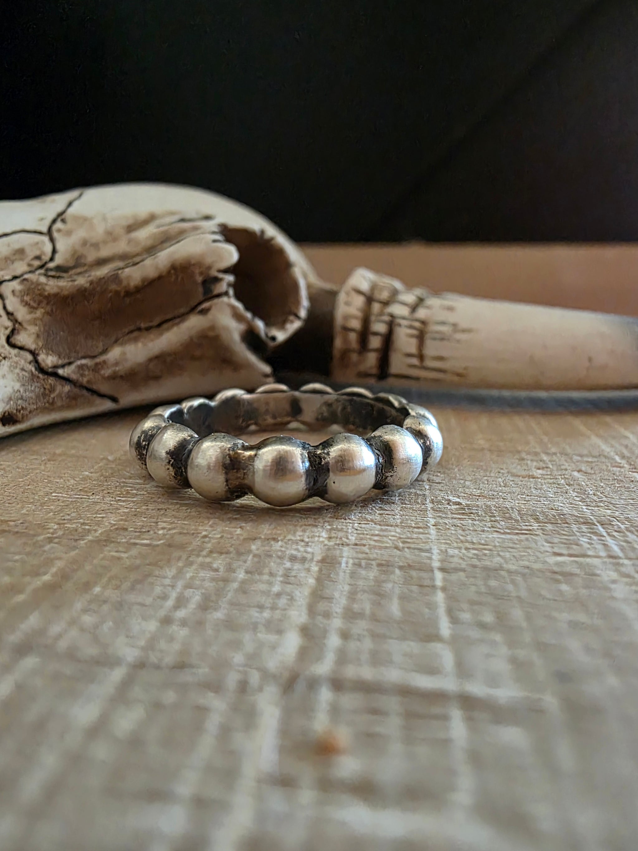 PAULINE NELSON NAVAJO PEARL RING – Kittie K Ranch and Co